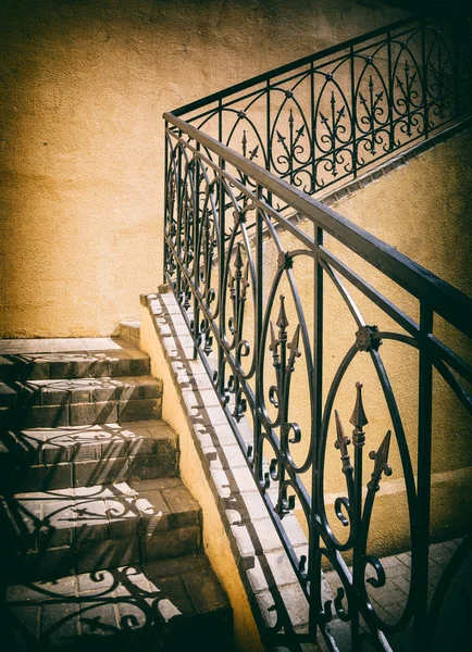 Old staircase outdoors