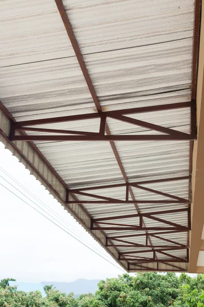 Silver foil insulation heat on ceiling roof house