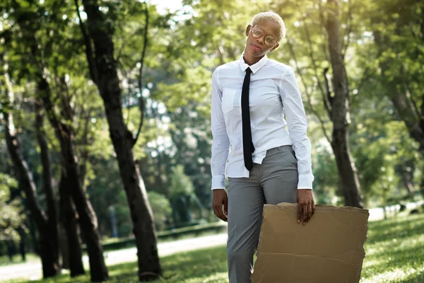 African descent businesswoman