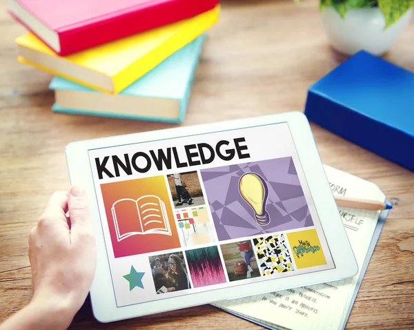 Digital Tablet with Knowledge Concept
