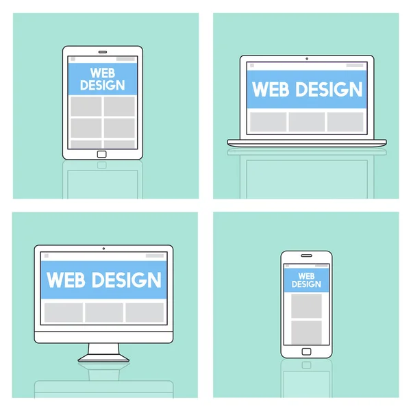 Design Template with Web Design