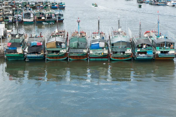 HAINAN, CHINA - 12.09.2016: fishing village of poor people on the sea water in island Hainan in China