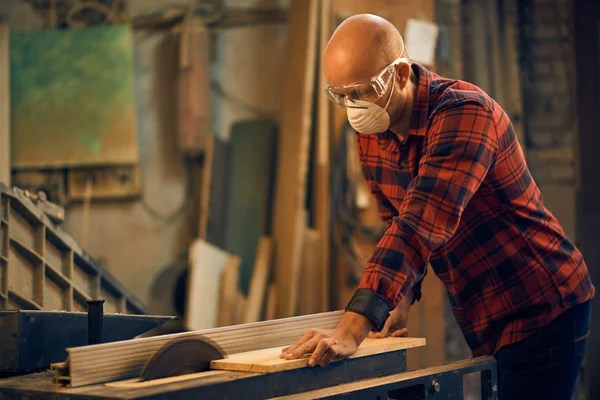 Young Carpenter at work