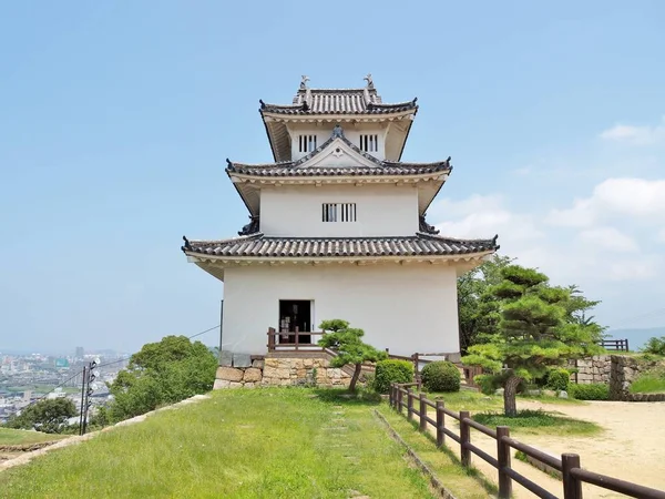 Marugame Castle in Marugame, Kagawa Prefecture, Japan.