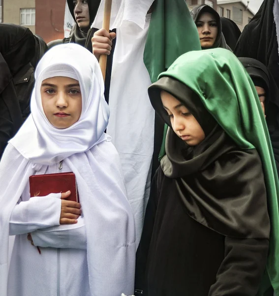 Ashura Mourning, sad people at the event