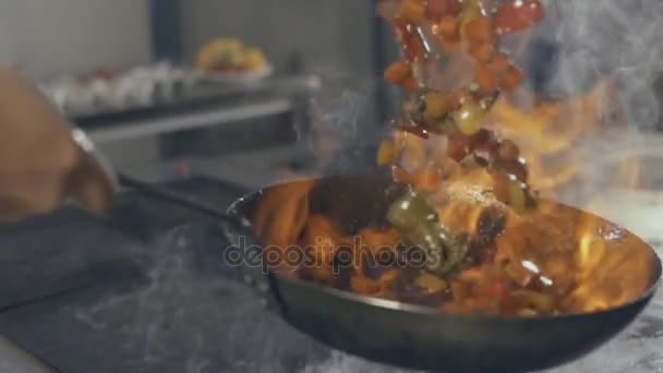 Restaurant Kitchen Video unique restaurant kitchen video chef in cooking mussels hd stock Restaurant Kitchen Video unique restaurant kitchen video chef in cooking mussels hd stock