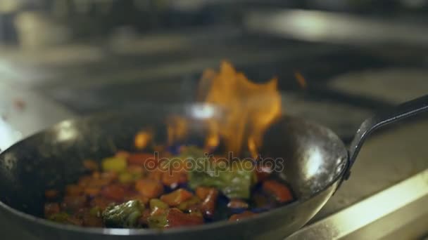 Restaurant Kitchen Video unique restaurant kitchen video chef in cooking mussels hd stock Restaurant Kitchen Video unique restaurant kitchen video chef in cooking mussels hd stock