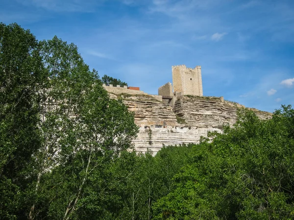 Medieval castle at Alcala del Jucar, Castilla la Mancha, Spain