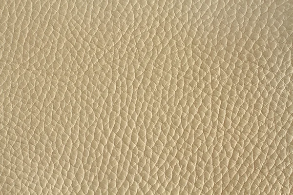 Light beige colored cow leather texture. Closeup