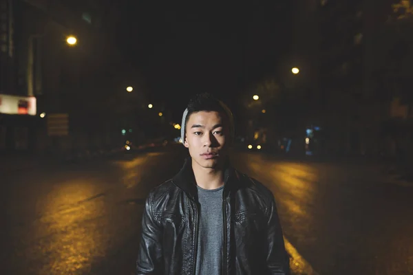 Portrait of a asian young man.