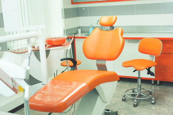 Dental modern office. Dentistry interior. Medical equipment. Dental clinic