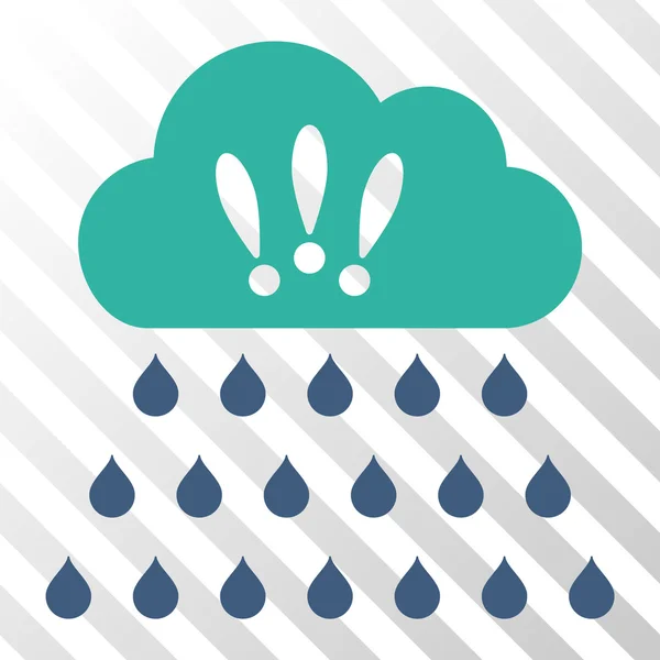 Thunderstorm Rain Cloud Vector Icon