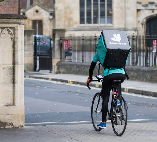 Deliveroo Take Away Food Delivery Person