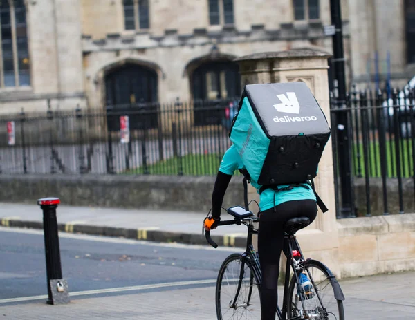 Deliveroo Take Away Food Delivery Person