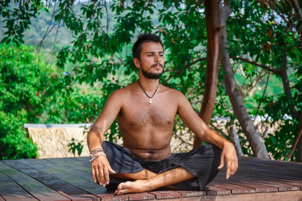 Man in meditation