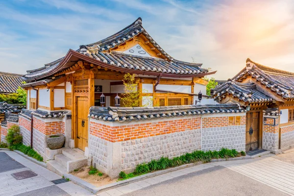 Bukchon Hanok Village in Seoul, South Korea