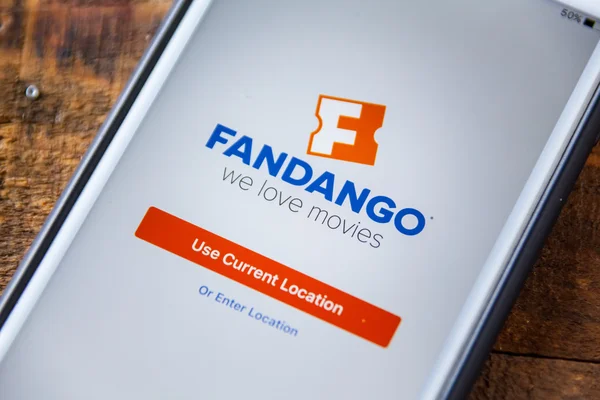 LAS VEGAS, NV - September 22. 2016 - Fandango Movie App On Apple