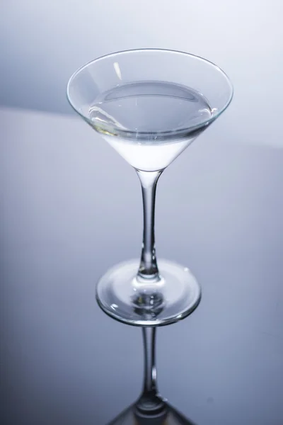 Martini glass for drinking alcohol