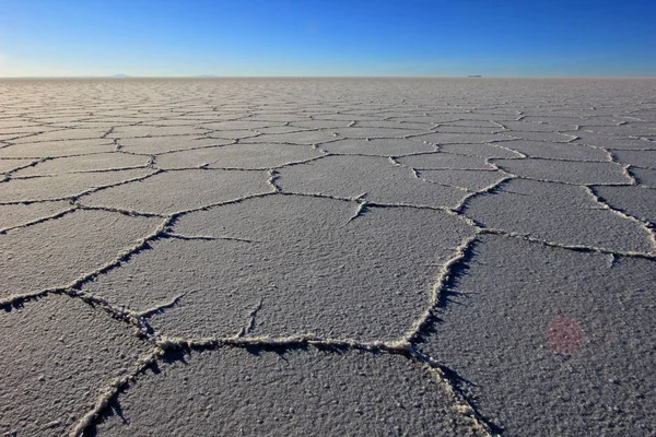 Structure on Salar de Uyuni, salt lake, Bolivia