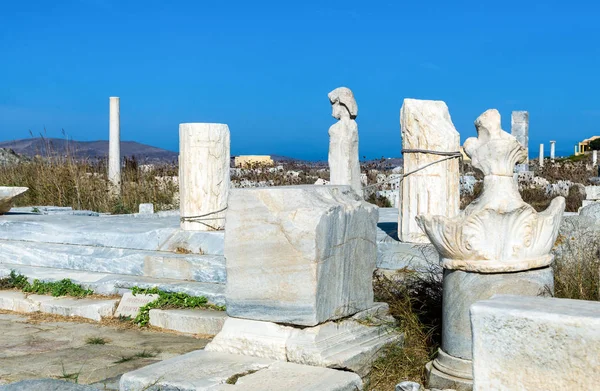 The Roman ruins of Delos