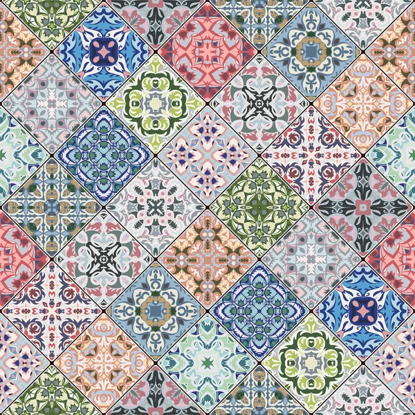 Patchwork abstract patterns