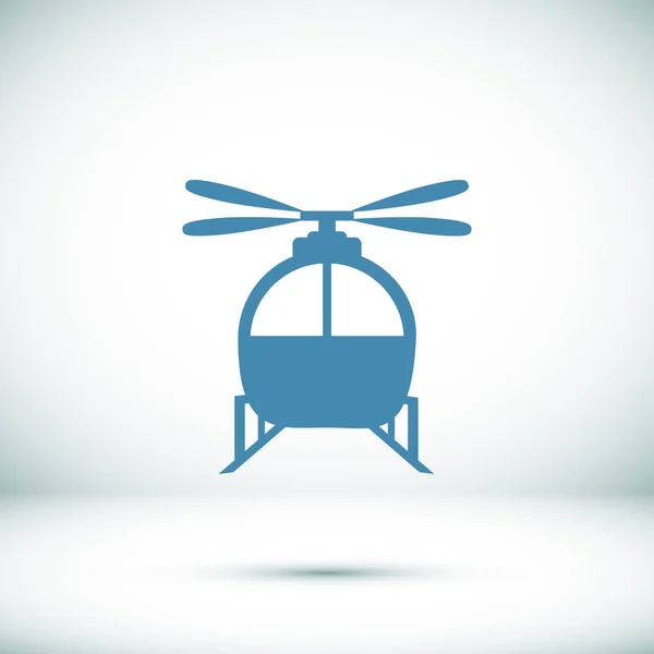 Transportation helicopter icon