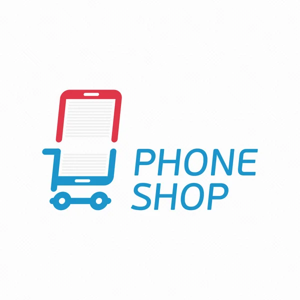 Mobiele telefoon winkel logo — Stockvector © artemon91 #87233360