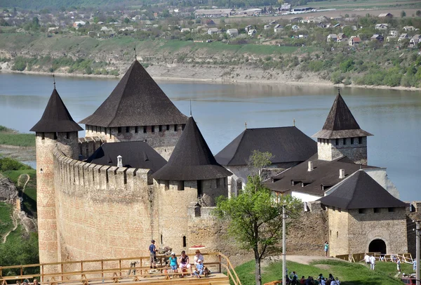 The fortress on the banks of the Dniester
