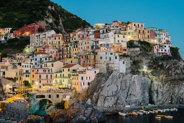 Manarola panorama at sunset