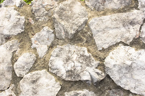 Background gray stone in the wall.Zoom in