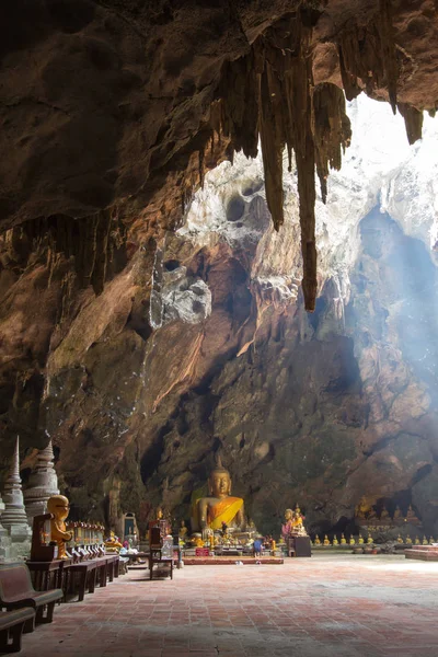 Khao Luang Cave a natural cave with large number of Buddha