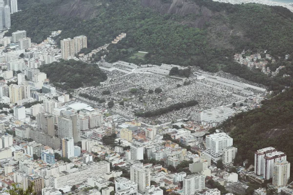 Close up view from top of Rio de Janeiro