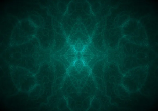 Abstract spiritual hypnotic cyan blue background