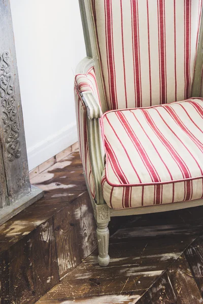 Vintage striped chair