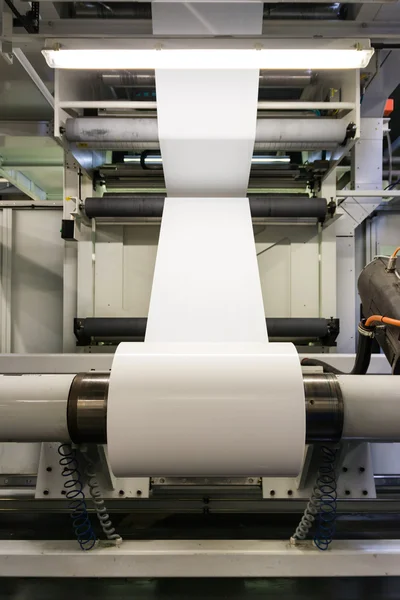 Plastic White Blank Print Feed Flexo Industry Printing Roll Proc