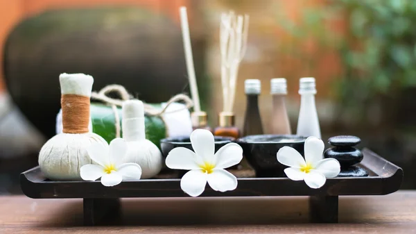 Spa massage compress balls, herbal ball and treatment spa, Thailand, select focus
