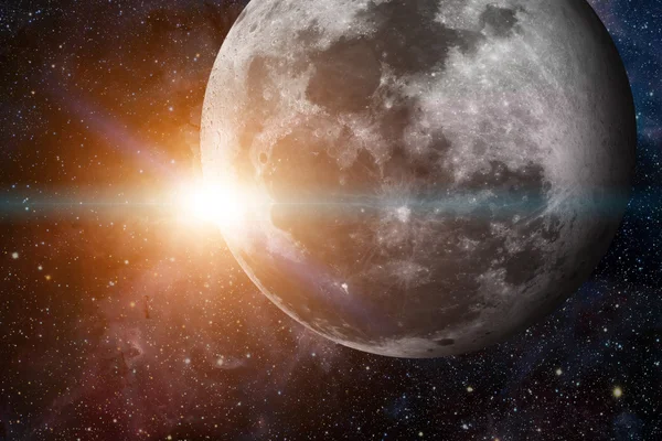 Solar System - Earths Moon. The Moon is Earth's only natural satellite.
