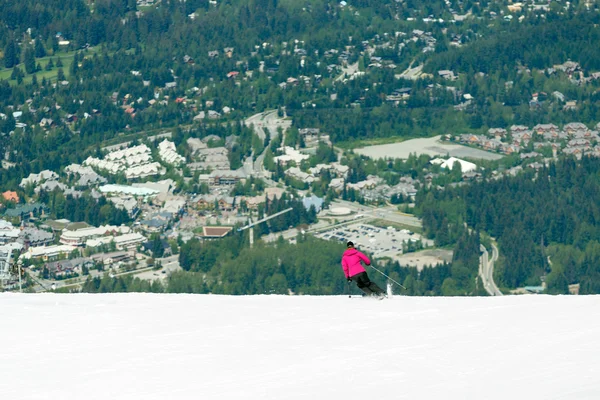 Skiing at the backcomb Whistler