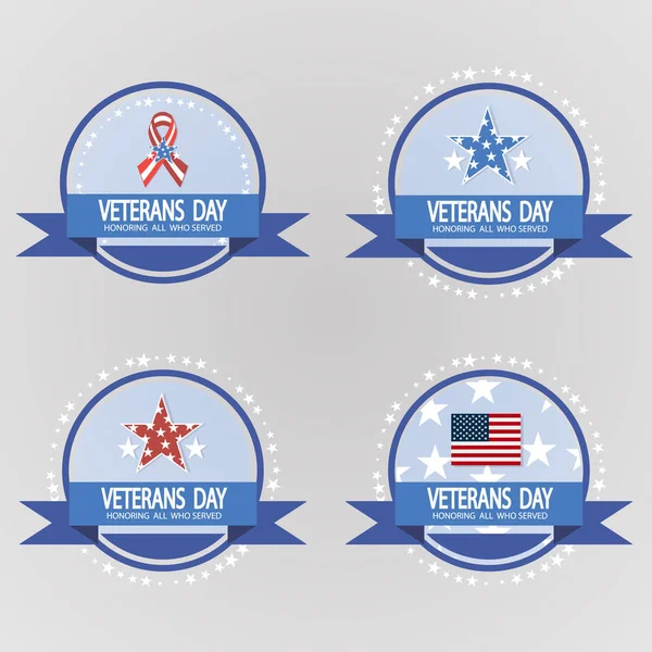 Labels for Veterans Day.