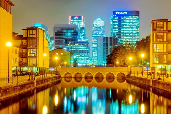 Residential area in Londons financial district