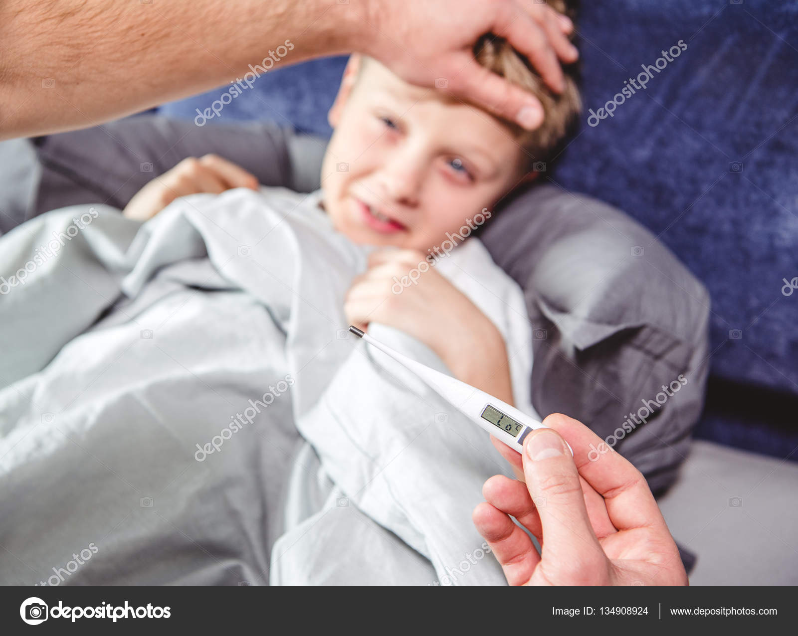 Сын температурит