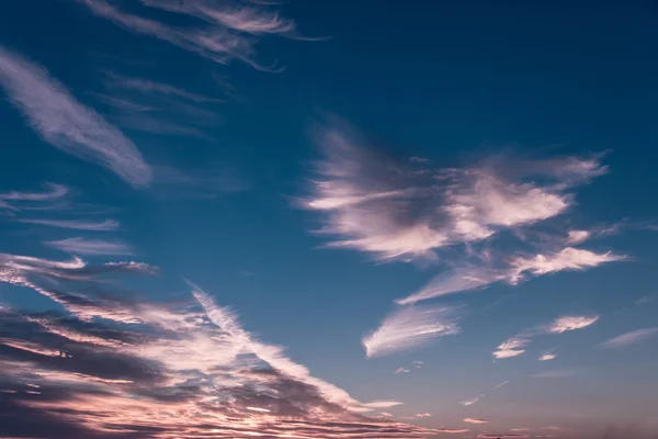 湖に沈む夕日 — ストック写真