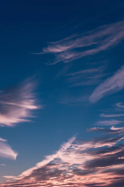 Pôr do sol bonito no lago — Fotografia de Stock