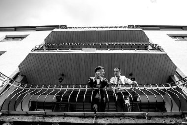 besten Mann und Bräutigam