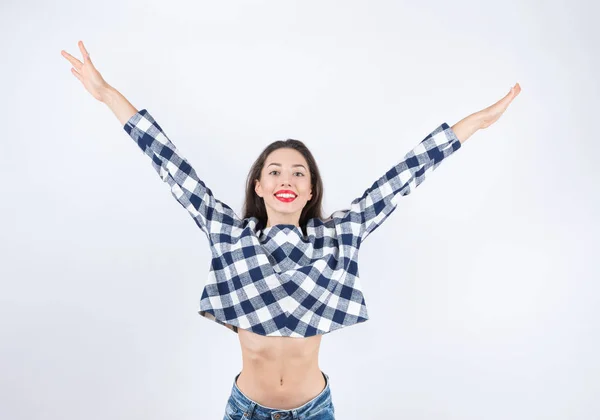 Hermosa joven mujer — Foto de Stock