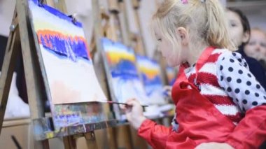 Kızlar, ders çizim