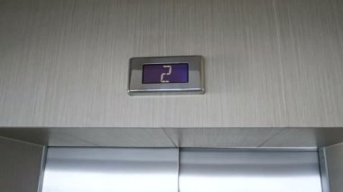 Dijital ekran gösteren kat numarası