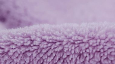 arka plan olarak bez havlu doku Terry leylak renkli