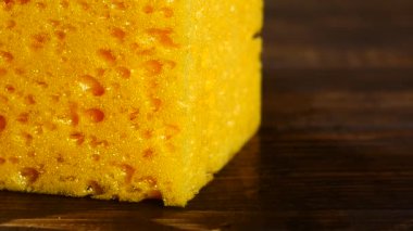 Sünger doku closeup arka plan