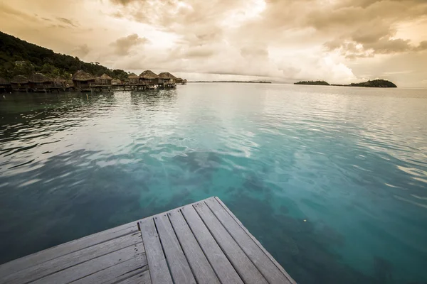 Muelle Bora Bora — Foto de Stock